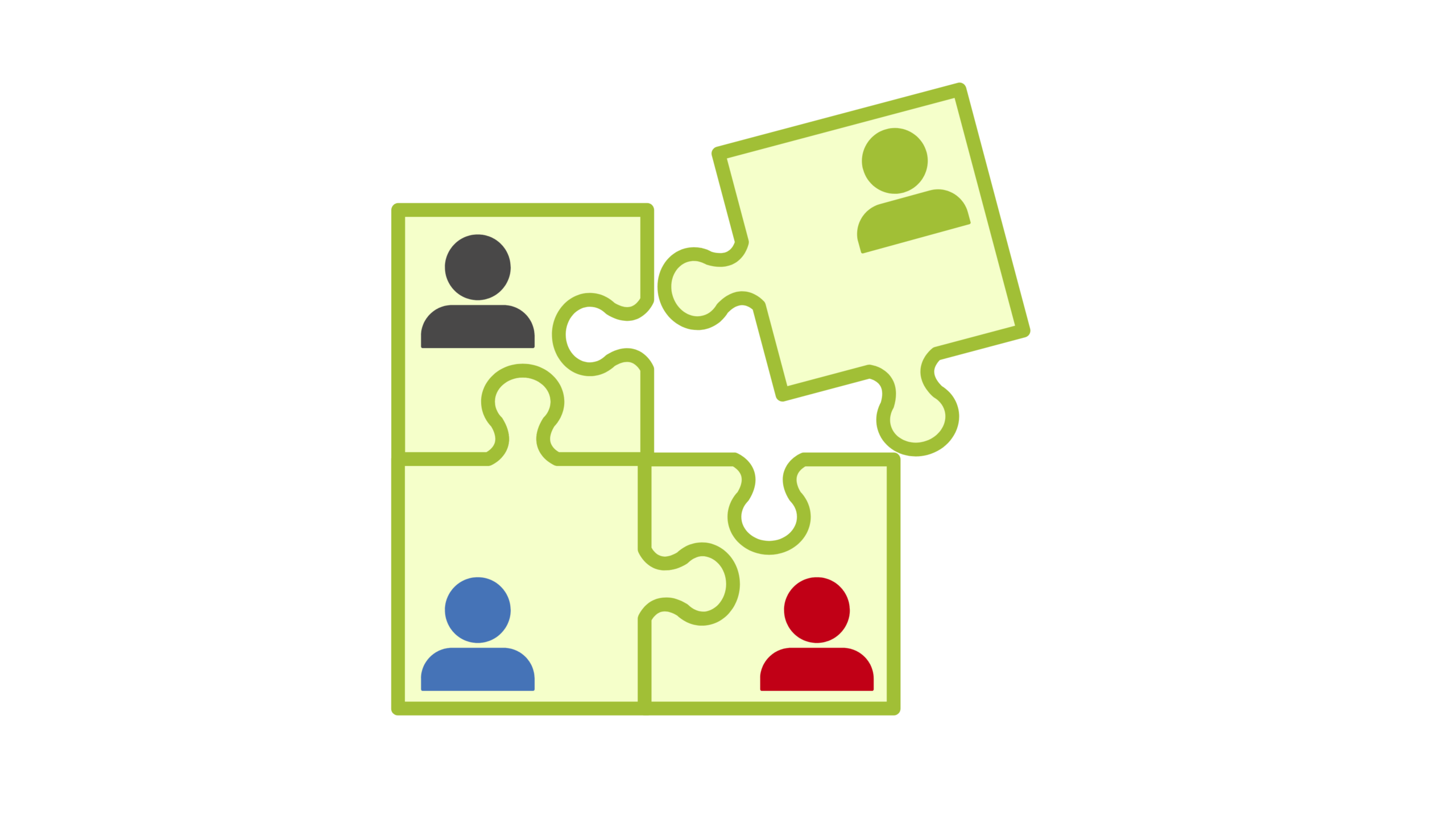 Grafik Puzzle Mitglied